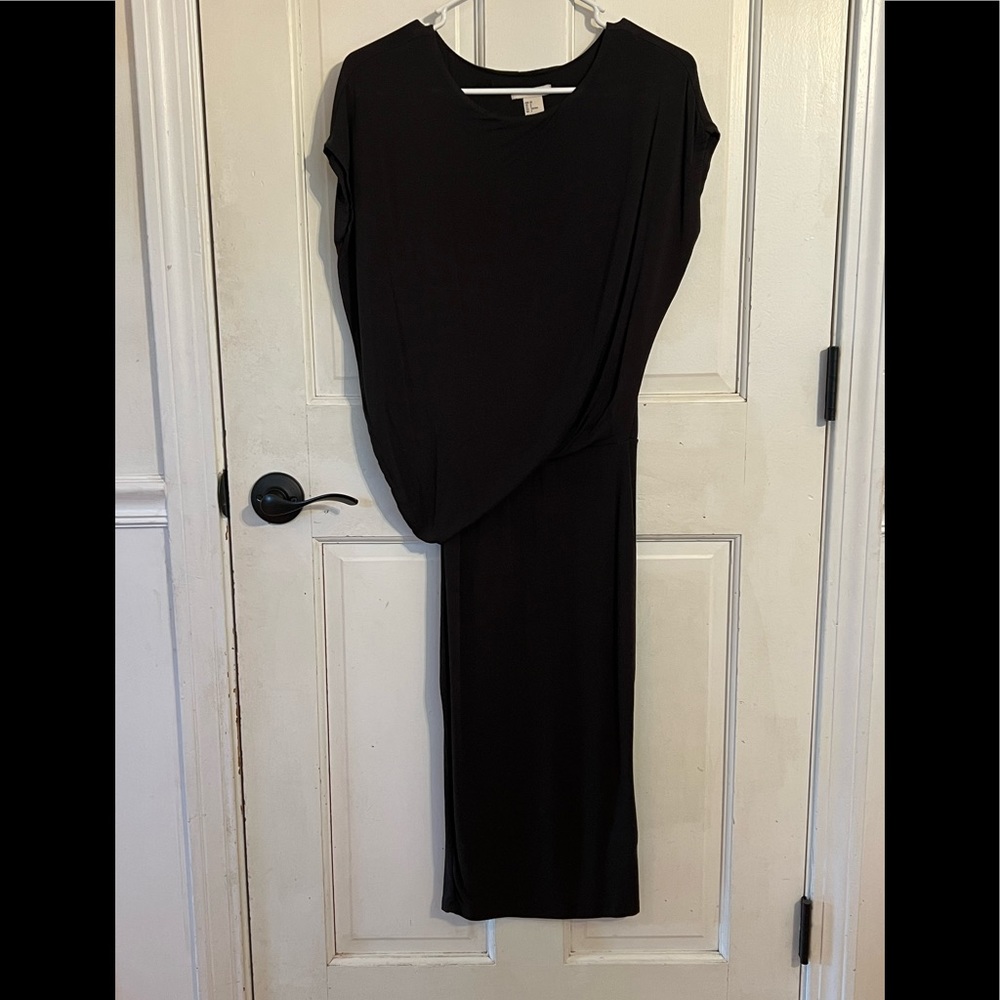 H&M Gray Midi Dress